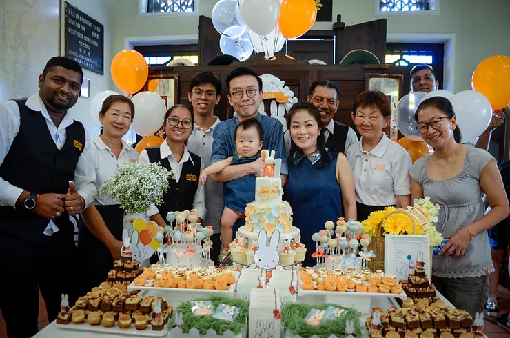 Service staff at Durbar@FMS