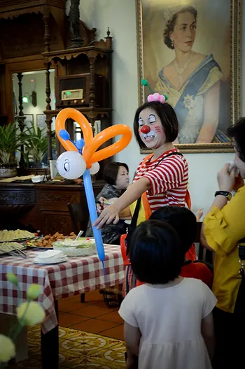 Birthday Party with clown at Durbar@FMS