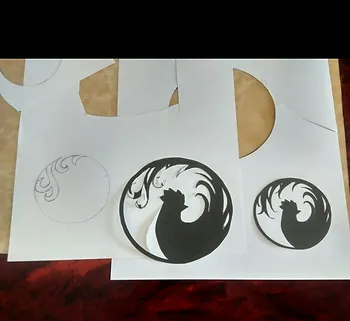 Creating a paper cake template