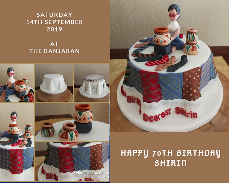 A Unique Customized Birthday Cake