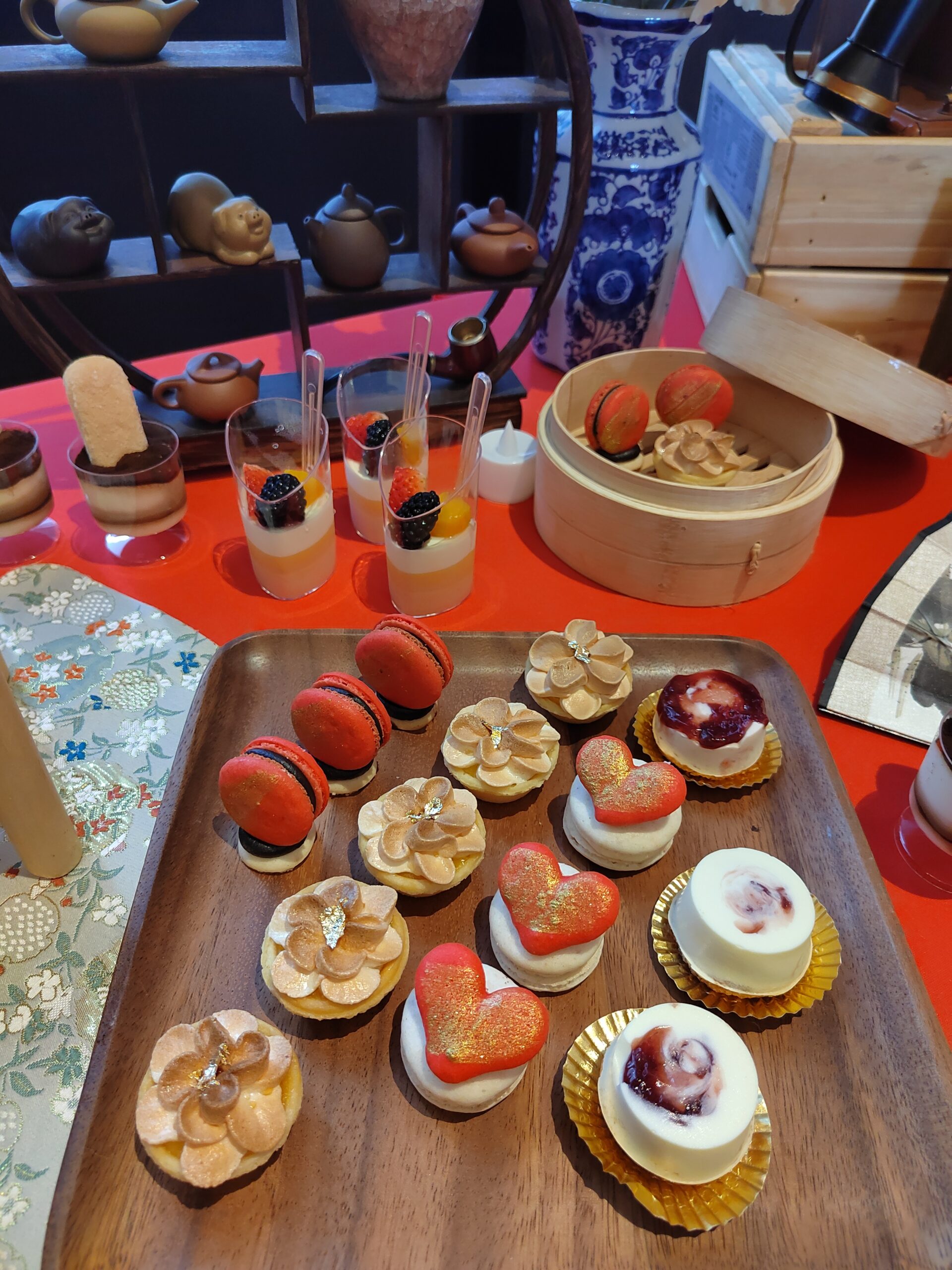 Oriental Chinese Dessert Table