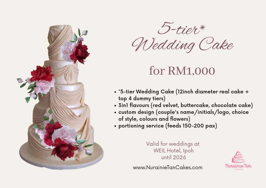 Wedding Cake Promotion at Weil Hotel