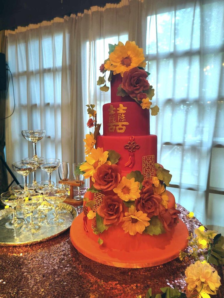 Wedding Cake at Yuk Sou Hin, Weil Hotel