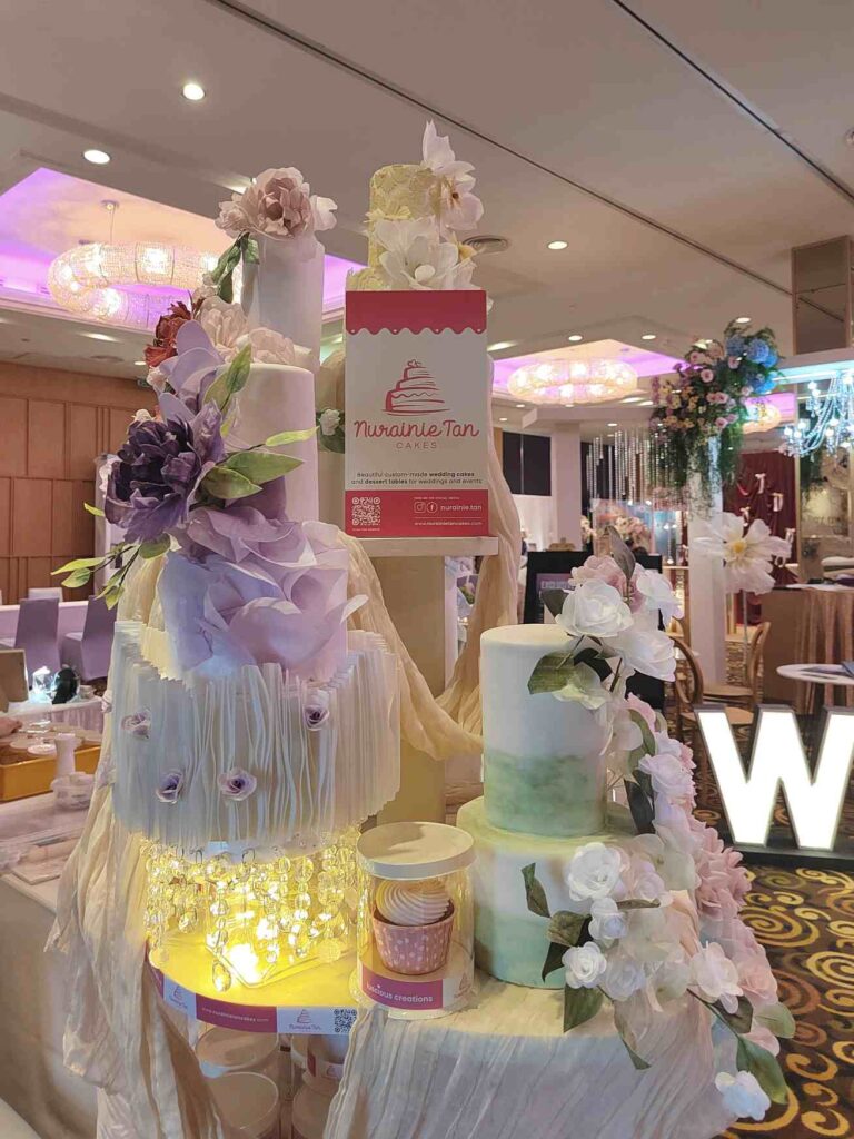 Wedding Cake Display Stand for Trade Shows