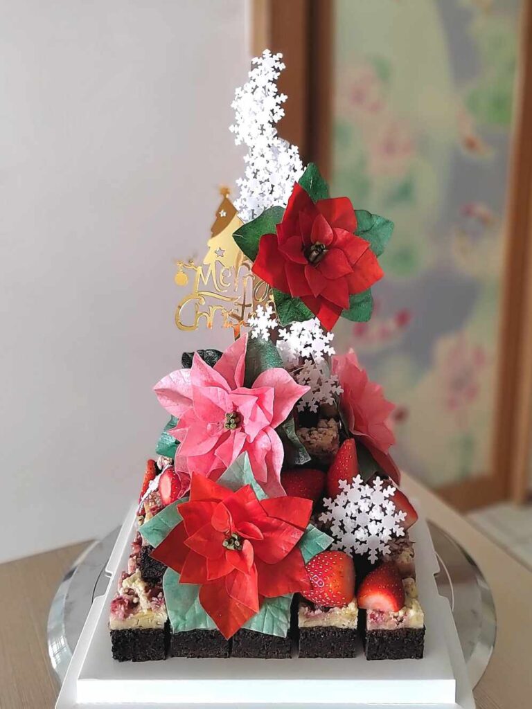 Christmas wafer paper decoration